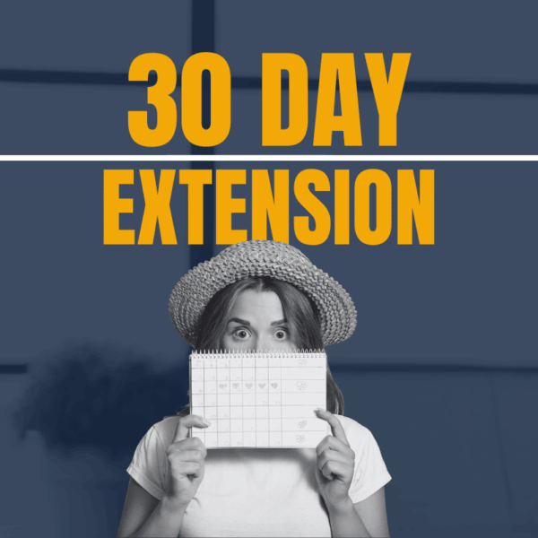 30 Day Course Extension